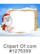 Santa Clipart #1275399 by AtStockIllustration