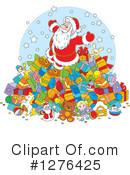 Santa Clipart #1276425 by Alex Bannykh