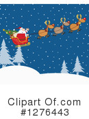 Santa Clipart #1276443 by Hit Toon