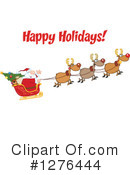 Santa Clipart #1276444 by Hit Toon