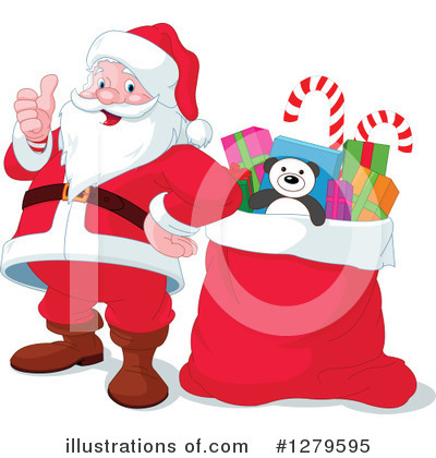 Santas Sack Clipart #1279595 by Pushkin