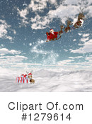 Santa Clipart #1279614 by KJ Pargeter