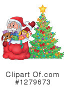 Santa Clipart #1279673 by visekart