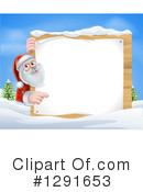 Santa Clipart #1291653 by AtStockIllustration