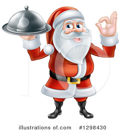 Royalty-Free (RF) Santa Clipart Illustration by AtStockIllustration - Stock Sample #1298430