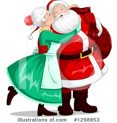 Royalty-Free (RF) Santa Clipart Illustration by Liron Peer - Stock Sample #1298853
