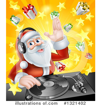 Royalty-Free (RF) Santa Clipart Illustration by AtStockIllustration - Stock Sample #1321402