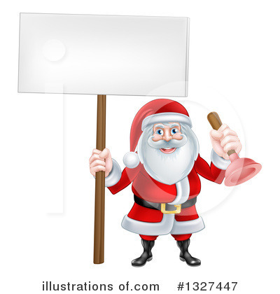 Royalty-Free (RF) Santa Clipart Illustration by AtStockIllustration - Stock Sample #1327447