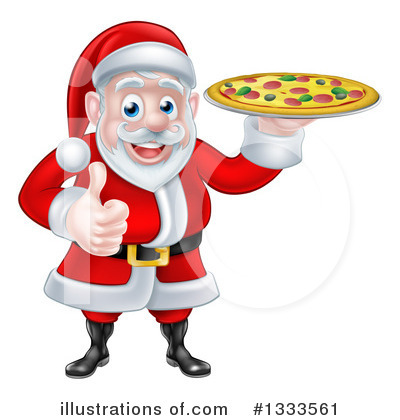 Royalty-Free (RF) Santa Clipart Illustration by AtStockIllustration - Stock Sample #1333561