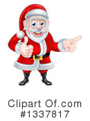 Santa Clipart #1337817 by AtStockIllustration
