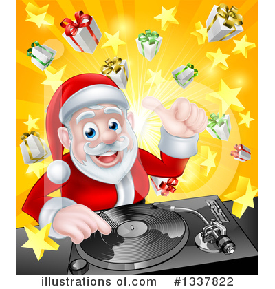 Royalty-Free (RF) Santa Clipart Illustration by AtStockIllustration - Stock Sample #1337822