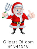 Santa Clipart #1341318 by AtStockIllustration