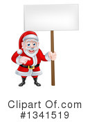 Santa Clipart #1341519 by AtStockIllustration