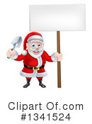 Santa Clipart #1341524 by AtStockIllustration