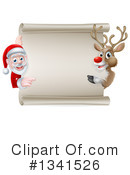 Santa Clipart #1341526 by AtStockIllustration