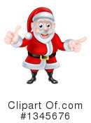 Santa Clipart #1345676 by AtStockIllustration
