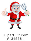 Santa Clipart #1345681 by AtStockIllustration