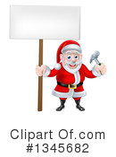 Santa Clipart #1345682 by AtStockIllustration