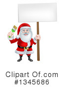 Santa Clipart #1345686 by AtStockIllustration
