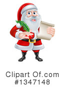 Santa Clipart #1347148 by AtStockIllustration
