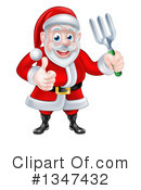 Santa Clipart #1347432 by AtStockIllustration