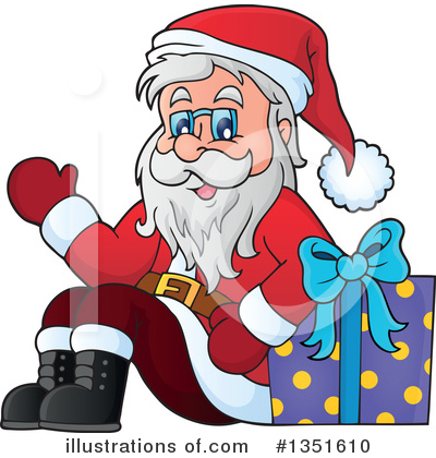 Santa Clipart #1351610 by visekart