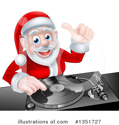 Royalty-Free (RF) Santa Clipart Illustration by AtStockIllustration - Stock Sample #1351727
