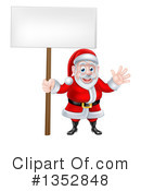 Santa Clipart #1352848 by AtStockIllustration