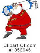 Santa Clipart #1353046 by djart