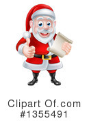 Santa Clipart #1355491 by AtStockIllustration