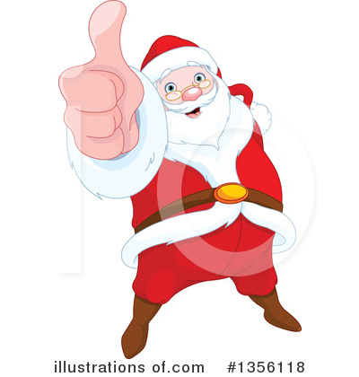 Royalty-Free (RF) Santa Clipart Illustration by Pushkin - Stock Sample #1356118