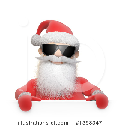 Royalty-Free (RF) Santa Clipart Illustration by Mopic - Stock Sample #1358347