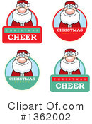 Santa Clipart #1362002 by Cory Thoman
