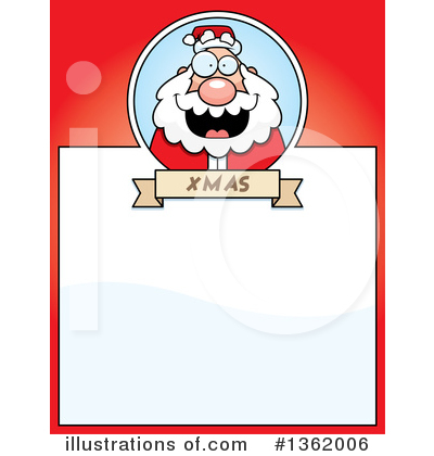 Santa Clipart #1362006 by Cory Thoman
