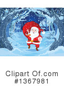 Santa Clipart #1367981 by Pushkin
