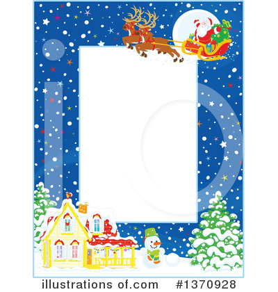 Royalty-Free (RF) Santa Clipart Illustration by Alex Bannykh - Stock Sample #1370928