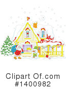 Santa Clipart #1400982 by Alex Bannykh
