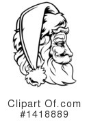 Santa Clipart #1418889 by AtStockIllustration