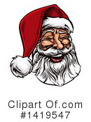 Santa Clipart #1419547 by AtStockIllustration