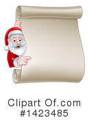 Santa Clipart #1423485 by AtStockIllustration