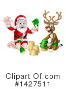 Santa Clipart #1427511 by AtStockIllustration
