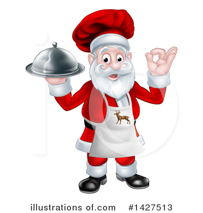 Royalty-Free (RF) Santa Clipart Illustration by AtStockIllustration - Stock Sample #1427513