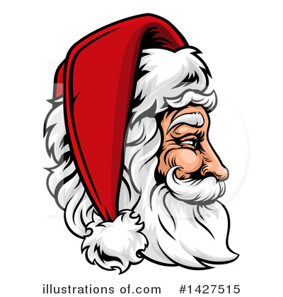 Royalty-Free (RF) Santa Clipart Illustration by AtStockIllustration - Stock Sample #1427515