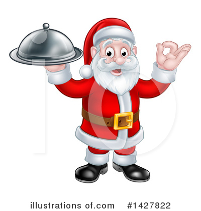 Royalty-Free (RF) Santa Clipart Illustration by AtStockIllustration - Stock Sample #1427822