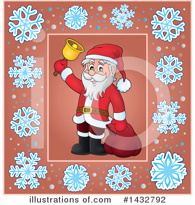 Royalty-Free (RF) Santa Clipart Illustration by visekart - Stock Sample #1432792