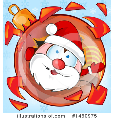 Royalty-Free (RF) Santa Clipart Illustration by Domenico Condello - Stock Sample #1460975