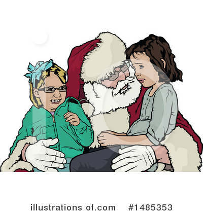 Royalty-Free (RF) Santa Clipart Illustration by dero - Stock Sample #1485353