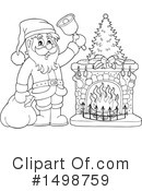 Santa Clipart #1498759 by visekart
