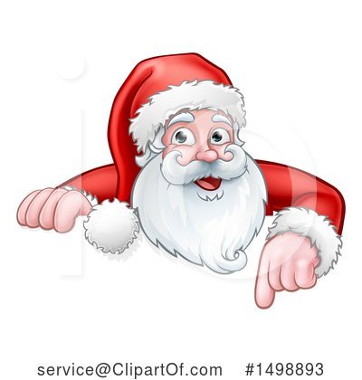 Royalty-Free (RF) Santa Clipart Illustration by AtStockIllustration - Stock Sample #1498893