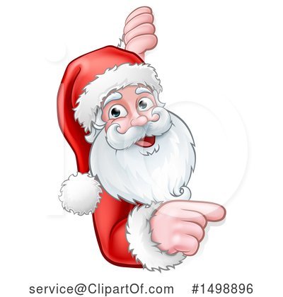 Royalty-Free (RF) Santa Clipart Illustration by AtStockIllustration - Stock Sample #1498896